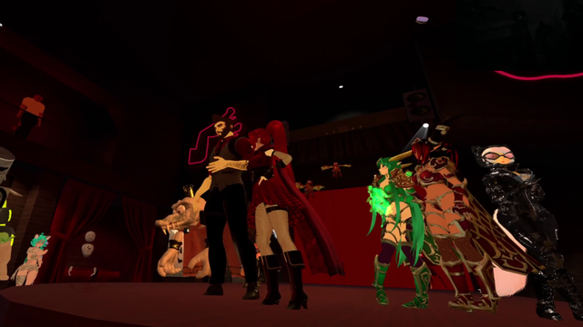 Someone interrupted the Halloween event in VRChat