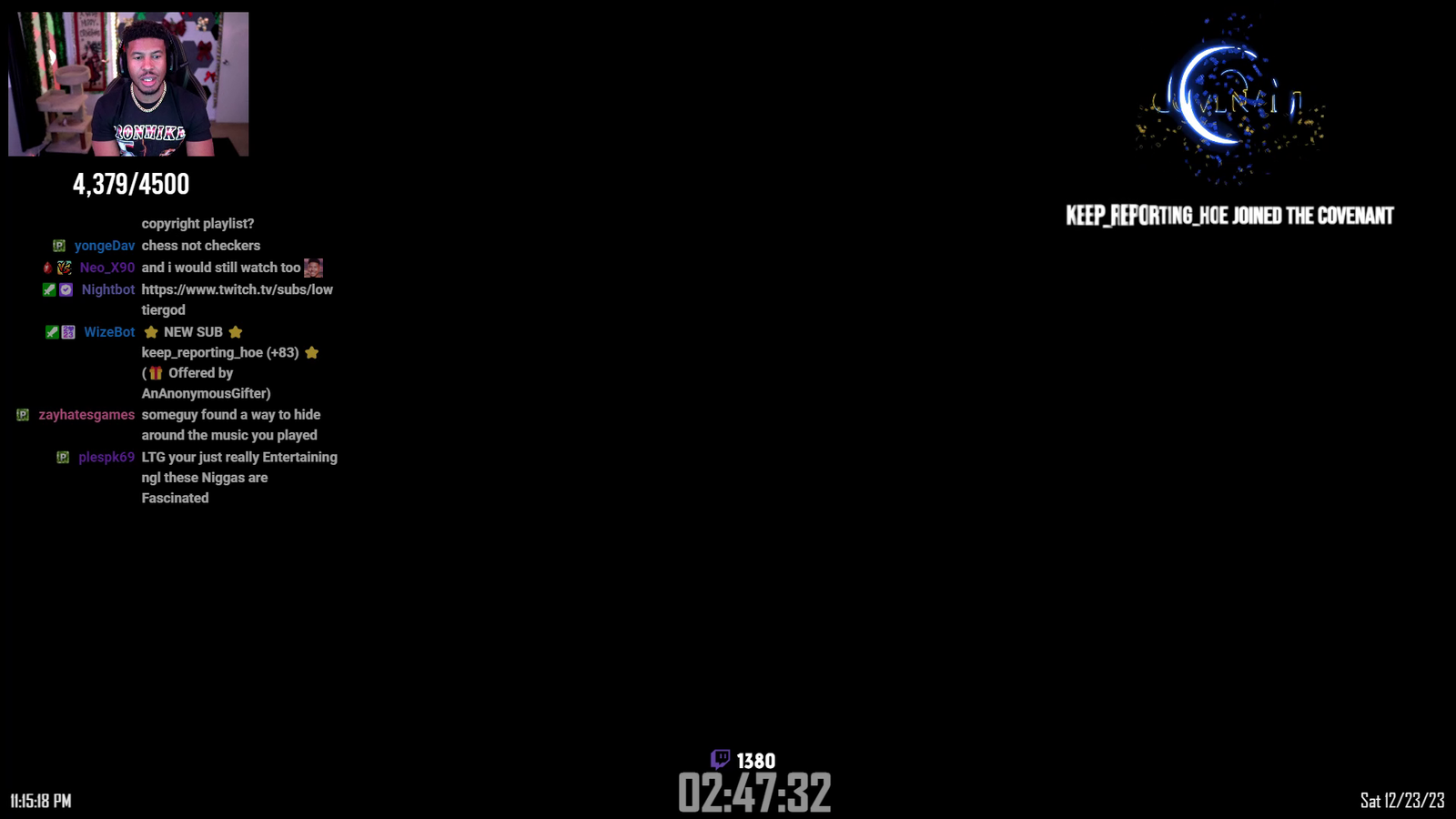 LTG threatens YouTube over his clips being posted