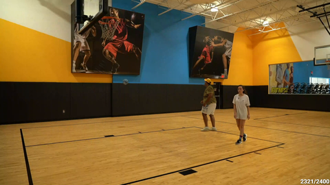 Maya breaking ankles on the court