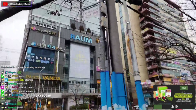 The electric pole reminds Hachu of something