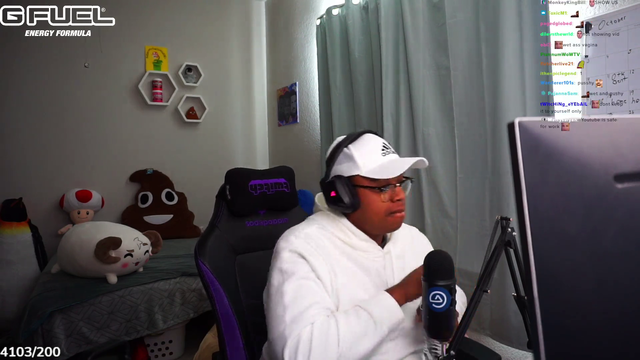 Russel drinking water