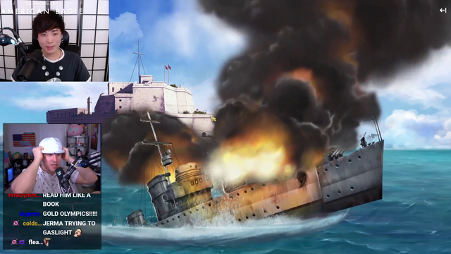 Sykkuno with an insane last turn to win the Battleship Tournament