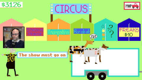 Northernlion welcomes a chatter to the circus