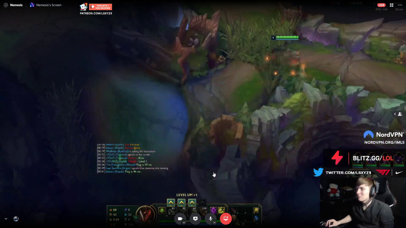 LS shows Nemesis his easter egg in game (emotional)