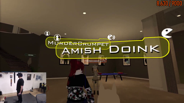 Hasan loses his 6'4" chad powers in VR