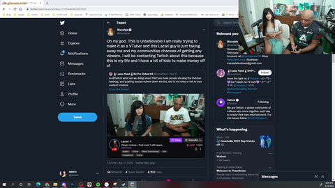 Lacari with the BASED take on Vtubers