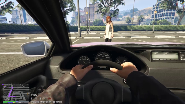 Mr. Chang fails his driving test in record time with a vehicular assault on the driving instructor.