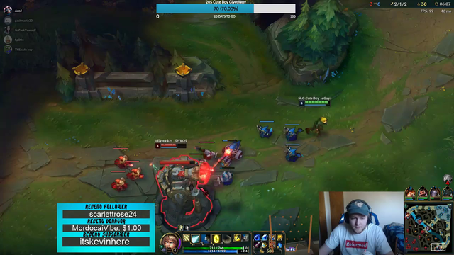 Dad sneaks into room while guy is playing League of Legends