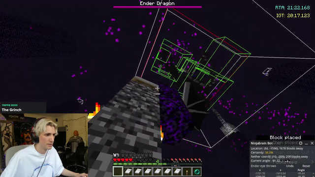 xQc invents a new way to throw seeds