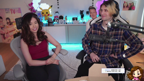 xQc ponders the "female gaze"