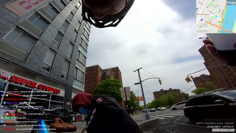 Miekii Prevents Bicycle Jacking in NYC