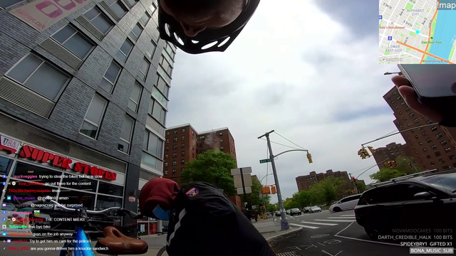 Miekii Prevents Bicycle Jacking in NYC
