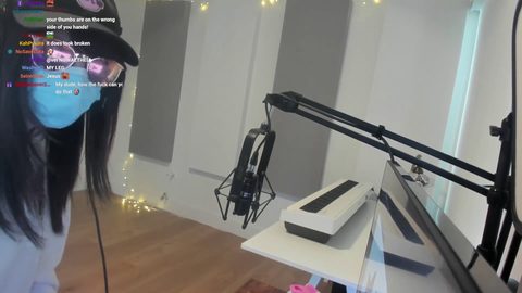 Nyanners has an accident on stream