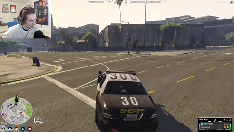 X is ambushed by the entire police force
