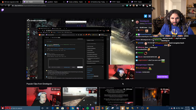 Esfand thinks Greekgodx is acting juvenile