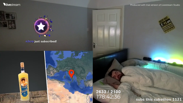 Farted and Woke Himself Up