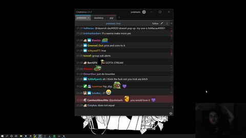 Poke finds out an IRL celebrity watches his streams!!