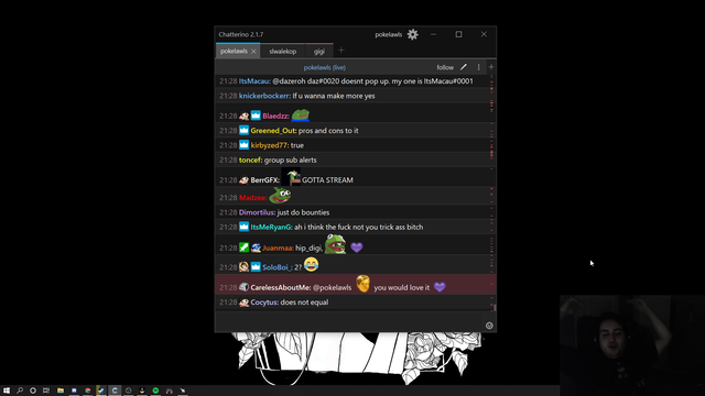 Poke finds out an IRL celebrity watches his streams!!