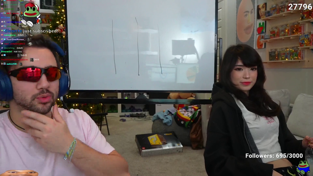 look at emi's face when he says dave working out stream i may just be a shipper but i swear her eyes lit up a bit