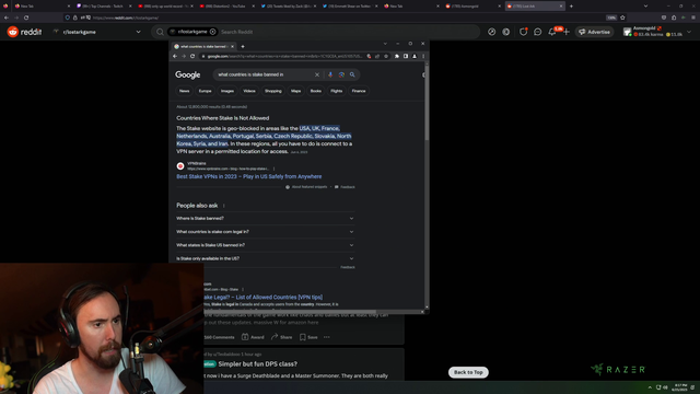 Asmongold doubles down after his viewers call him an hypocrite