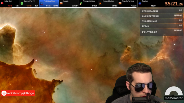 Scammer downloads Kitboga's "Nudes" (naked mole rats)