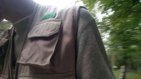 Fastest kid in the world almost instantly catches a big fish on stream