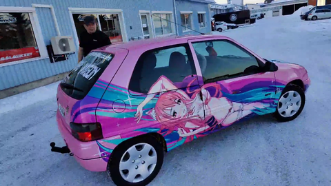 Andy gets his new car