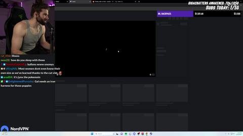 Wake checks out Fanfan's stream