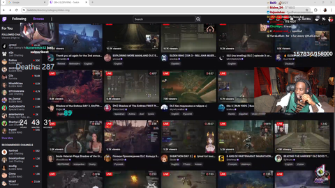 Bro the switch up between 2 streamers LUL