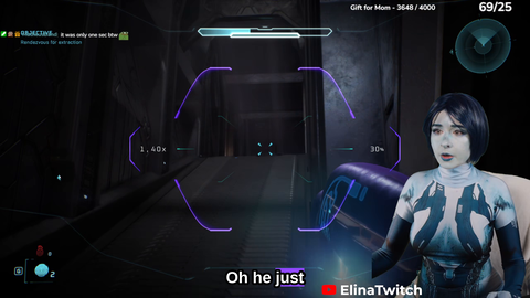 Elina killed by the classic Halo kamikaze