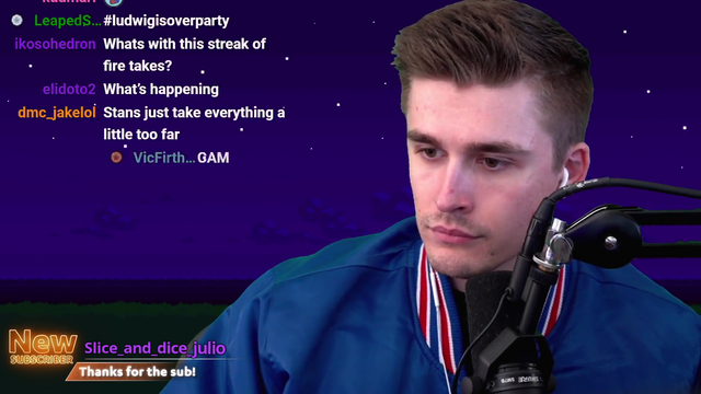 ludwig with a SUPER hot take surrounding recent discussions