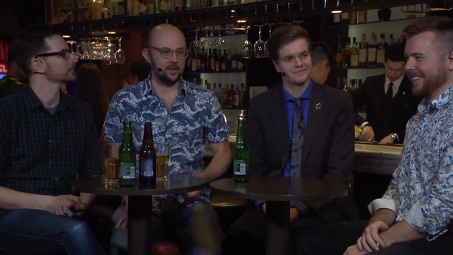 What the fuck is happening under the table?