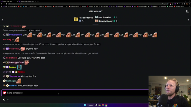 Quin69 new AI tech to expose chatters