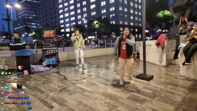 Beatboxer in Mexico City