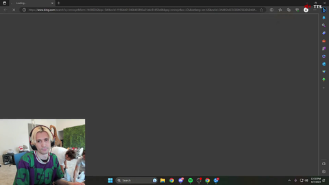 xqc goes shy mode when maids come in