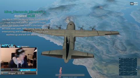 Mitch Jones finally gets a positive donation