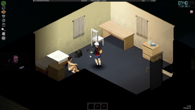 Moonmoon's new roommate in Project Zomboid