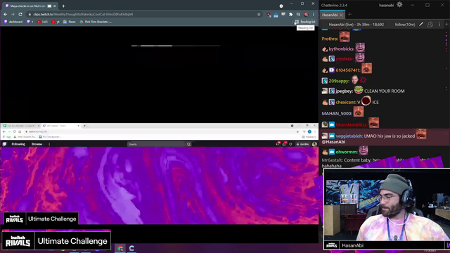 Hasan laughs at disabled man