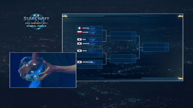 MULTIPLE egg malfunctions during Starcraft bracket draw