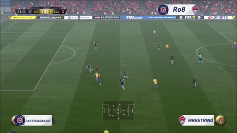 EA during an eSports event...