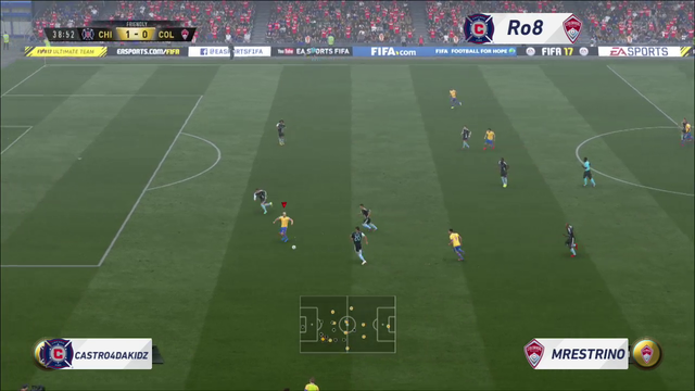 EA during an eSports event...