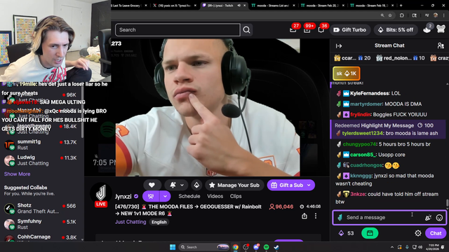 D Bunker on ExtraEmily’s viewbotting allegations