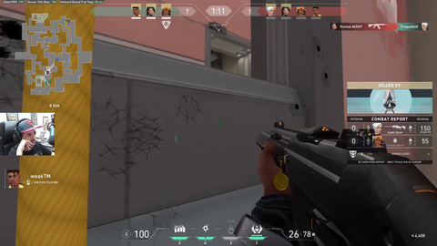 aimbotting in valorant