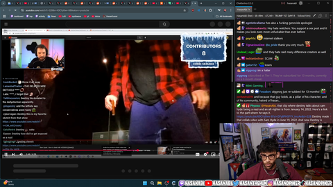 Destiny knew Sam Hyde was a Nazi before collaborating with him