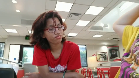 Burger Andy lures Special Needs Girl