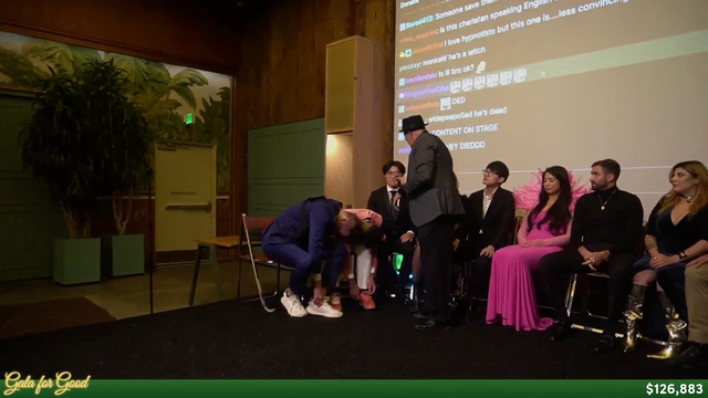 Hypnotist literally kills streamers