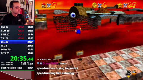 Balding Mario Runner Roasts Ludwig