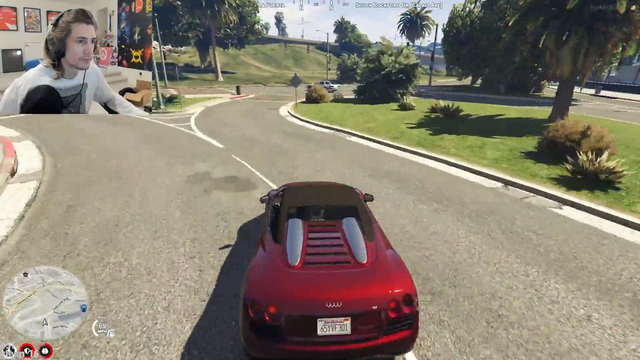 Xqc steals a chopper
