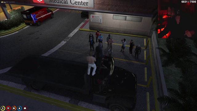 willneff gives a sermon at the Hospital in NoPixel