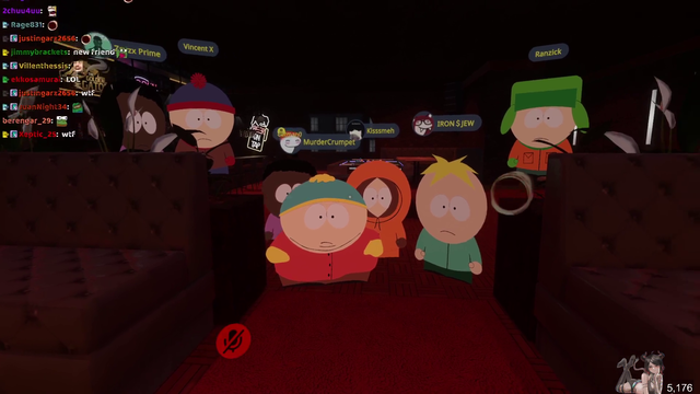 Sodapoppin's bestfriend met the South Park gang